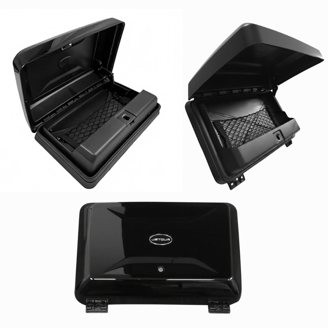 JETOUR T2 SIDE STORAGE BOX -DEFENDER STYLE - GLOSS BLACK (non oem)