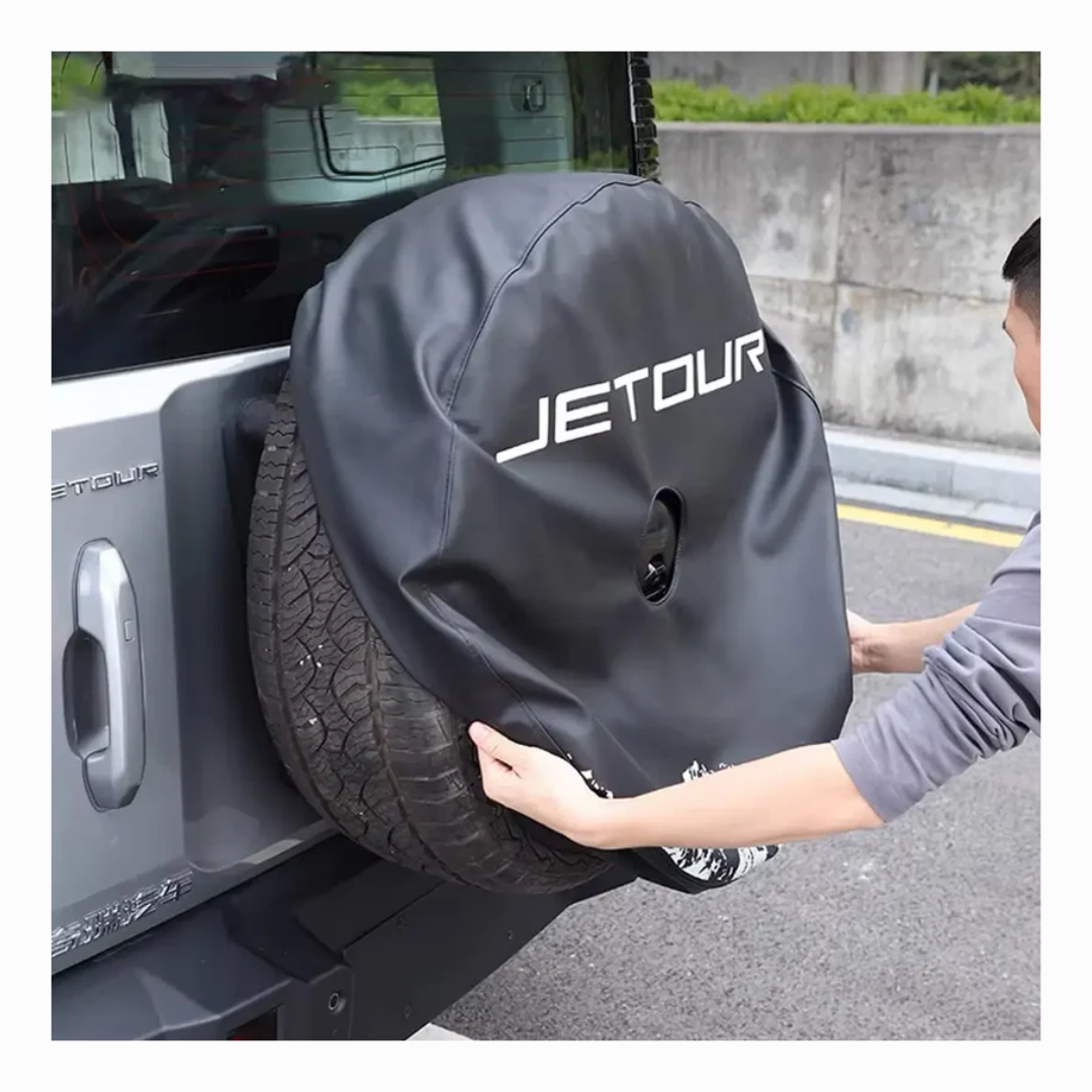 JETOUR T2 PVC SPARE WHEEL COVER - 19 INCH (NON OEM)