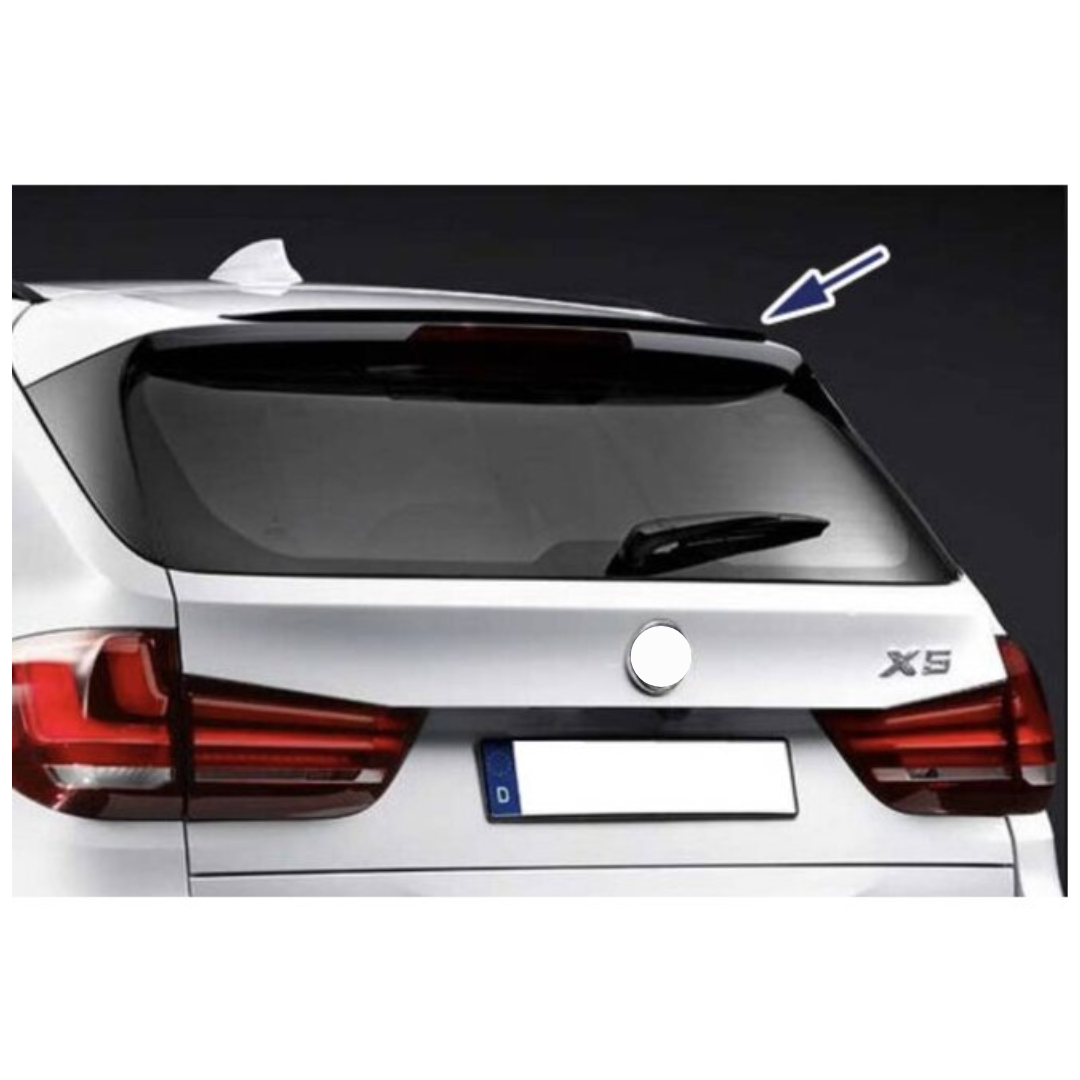 BM F15 X5 SLIM GLOSS BLACK ROOF SPOILER (non oem)