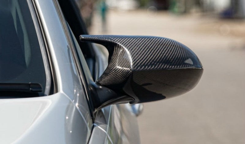 BM E90-E92 M3 STICK-ON CARBON FIBRE MIRROR COVERS (non oem)