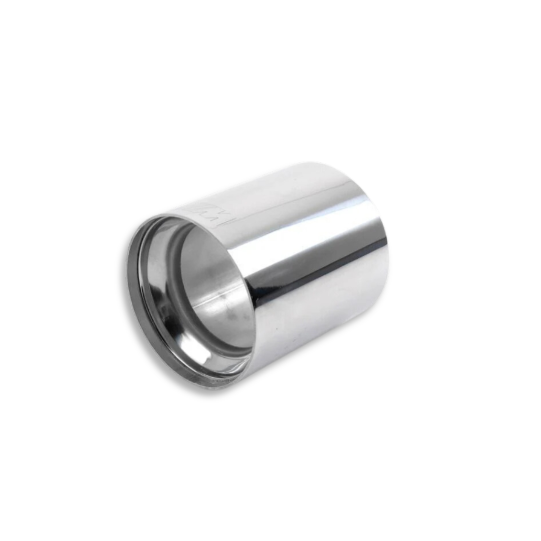 BM CHROME EXHAUST TIP 70X90 (NON OEM)