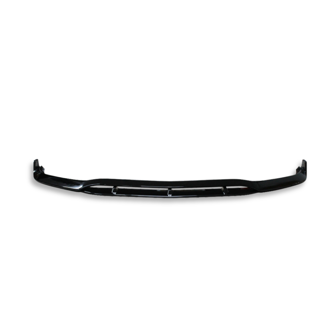 MERC W205 C63 BRABUS STYLE GLOSS BLACK FRONT LIP SPOILER (non oem)