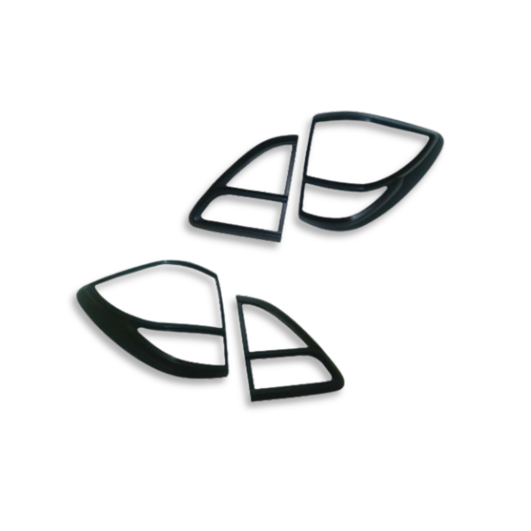 MAZDA BT 50 MATTE BLACK TAIL LIGHT TRIMS (non oem)