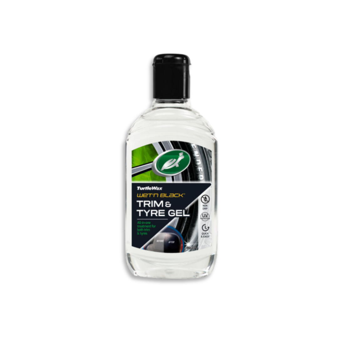 TURTLE WAX WET & BLACK TRIM & TYRE GEL 300ml