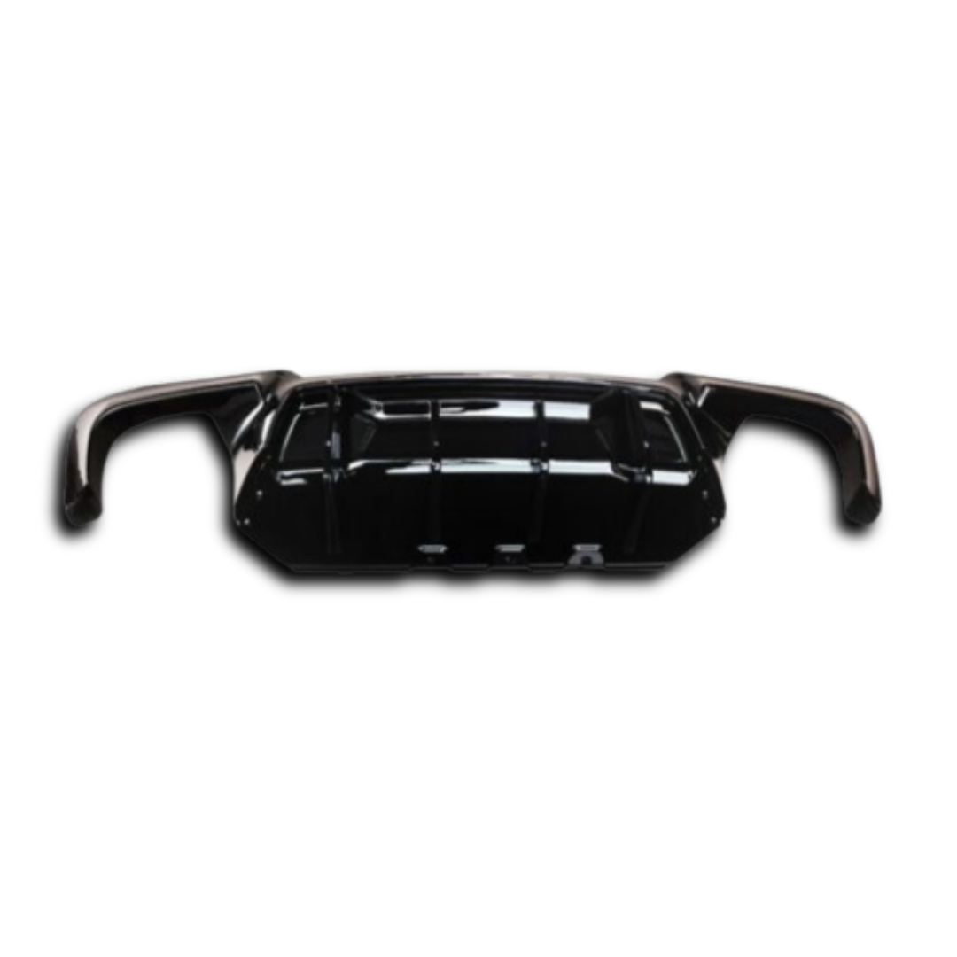 BM F10 M5 STYLE GLOSS BLACK REAR DIFFUSER (non oem)