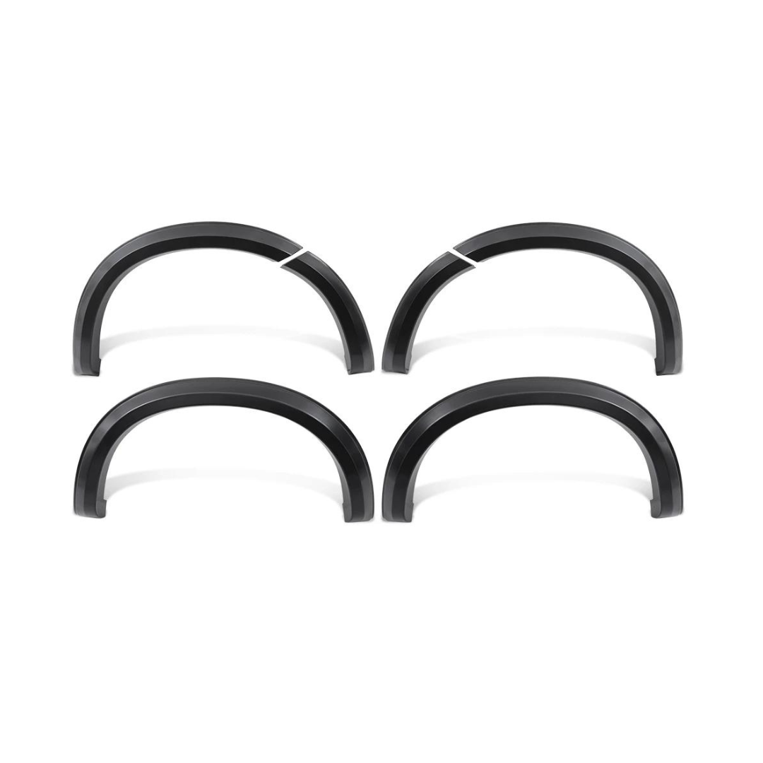 ISUZU D-MAX NON STUDDED MATTE BLACK SLIM WHEEL ARCHES (non oem)