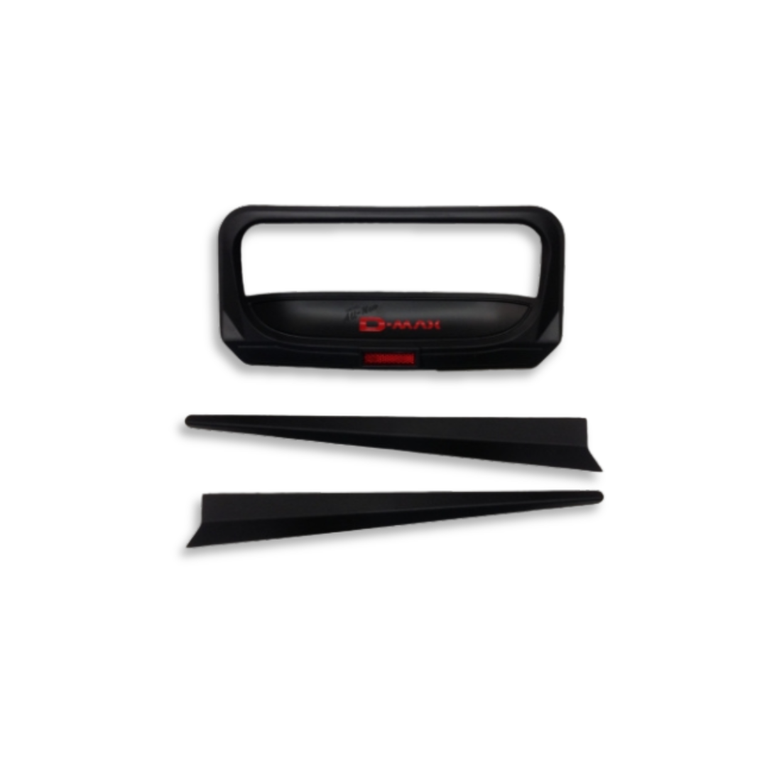 ISUZU D-MAX MATTE BLACK TAILGATE ARROW KIT - LOGO (non oem)