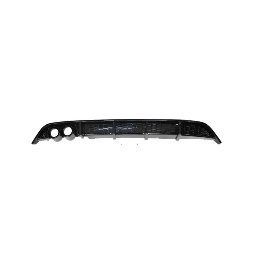 POLO 8 TSI TO GTI GLOSS BLACK REAR DIFFUSER  (non oem)