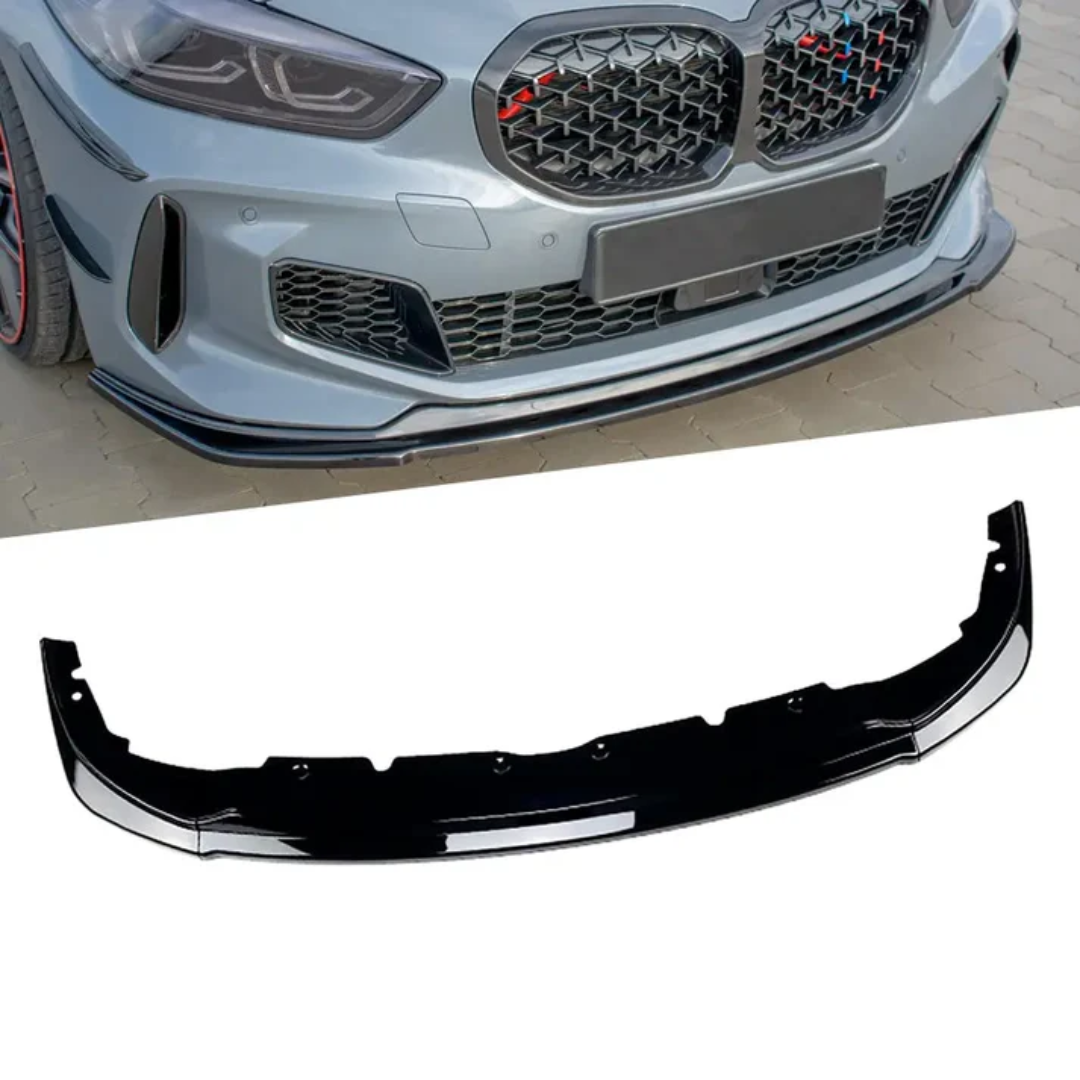 BM F40 3PC MAXTON STYLE GLOSS BLACK FRONT LIP (non oem)