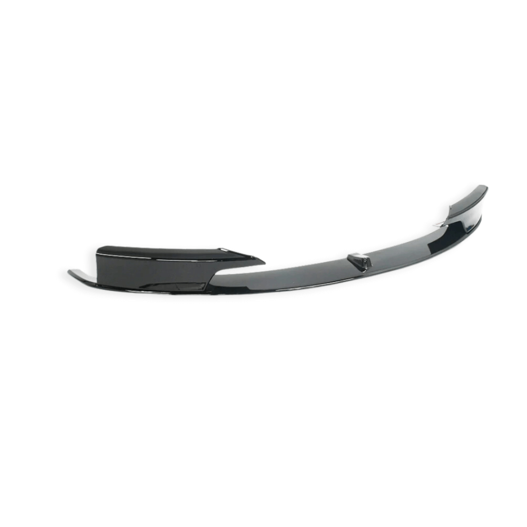 BM F30 M-PERFORMANCE GLOSS BLACK FRONT LIP SPOILER - PREMIUM LAYER (non oem)