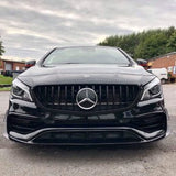 MERC W176 AMG GLOSS BLACK GT GRILL (non oem)