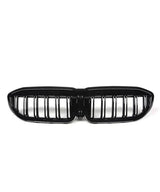 BM G20 DOUBLE SLAT GLOSS BLACK KIDNEY GRILLS PRE-LCI (non oem)