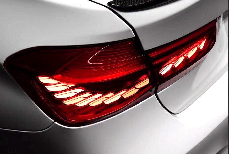 BM F30/F80 CS STYLE SEQUENTIAL TAIL LIGHTS - RED (non oem)