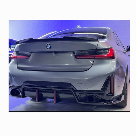 BM G20 LCI REAR DIFFUSER WITH DUAL F1 STYLE BRAKE LIGHT (non oem)