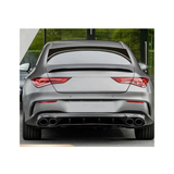 MERC W177 SEDAN BOOT SPOILER GLOSS BLACK (non oem)