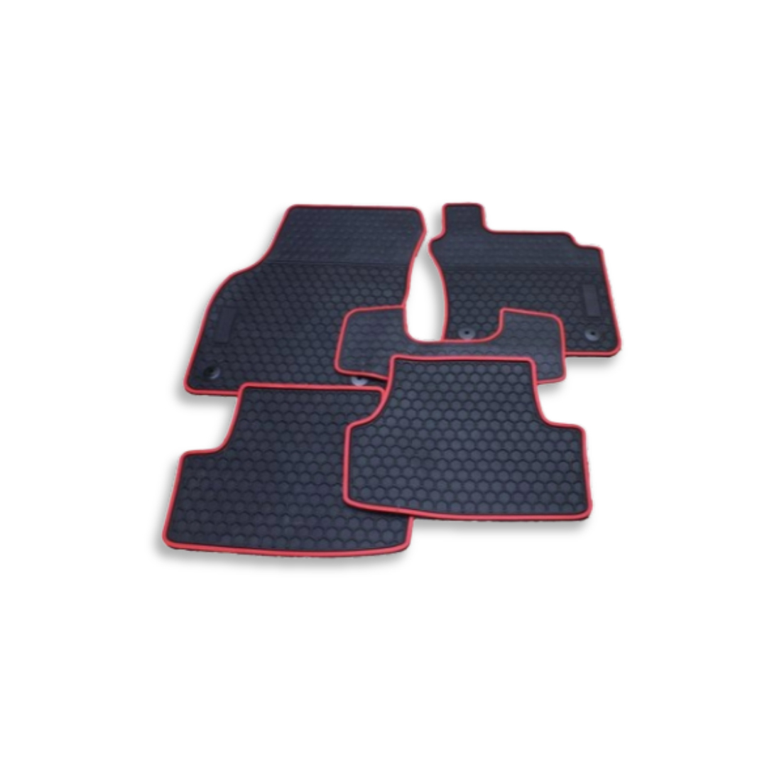 GOLF 7 GTI RUBBER MATS-5 PIECE (non oem)