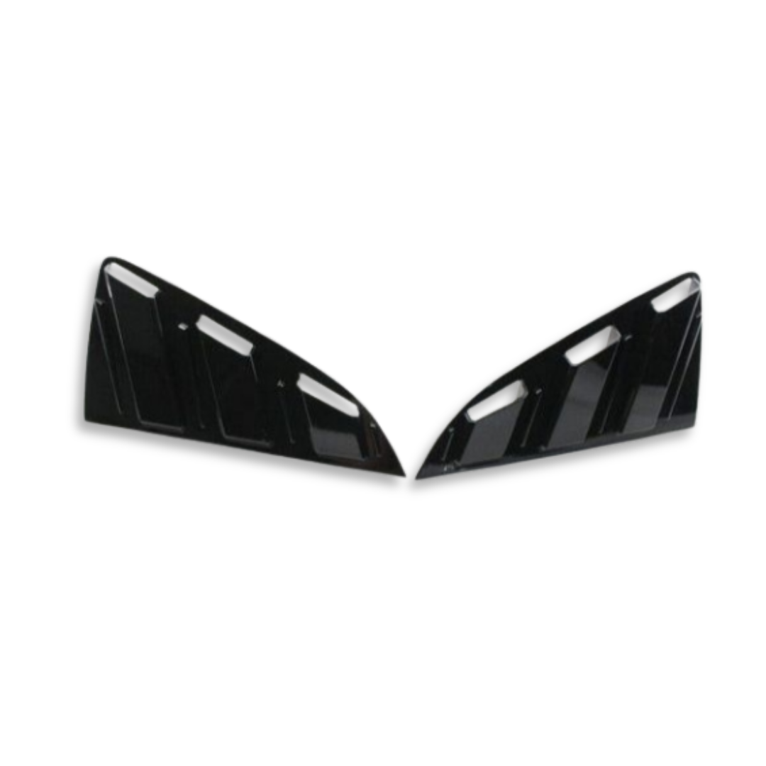 POLO 6 GLOSS BLACK WINDOW LOUVERS (non oem)