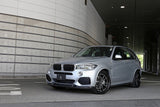 BM F15 X5M 3D STYLE CARBON FIBRE FRONT LIP SPOILER (non oem)