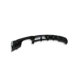 BM F30 GLOSS BLACK REAR DIFFUSER SINGLE OUTLET EXHAUST (non oem)