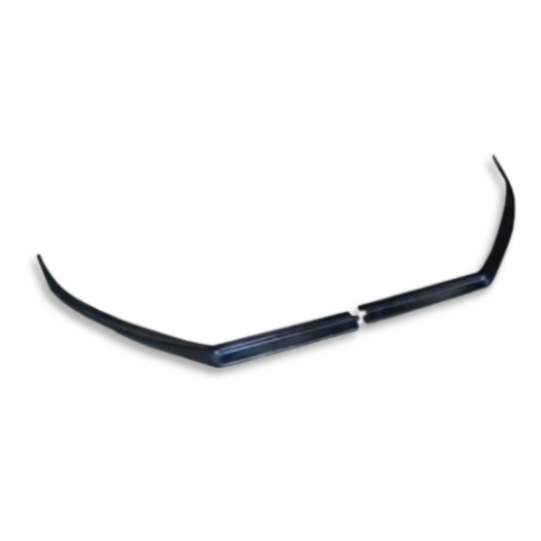 POLO 6   2 PIECE  MATTE BLACK FRONT LIP SPOILER (non oem)