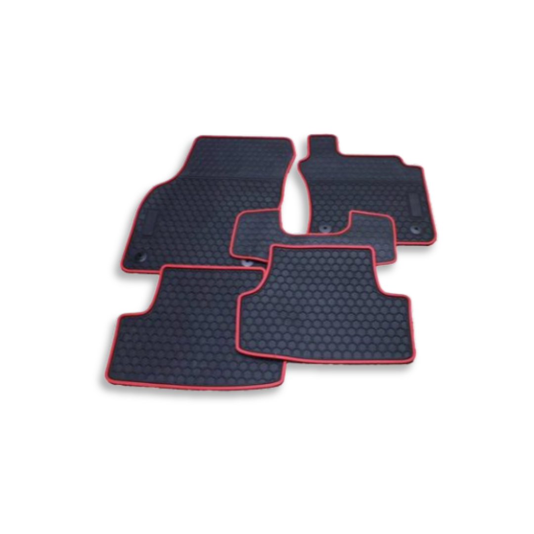 GOLF 6 GTI RUBBER MATS-5 PIECE (non oem)