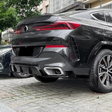BM G06 X6 REAR DIFFUSER GLOSS BLACK - NON OEM