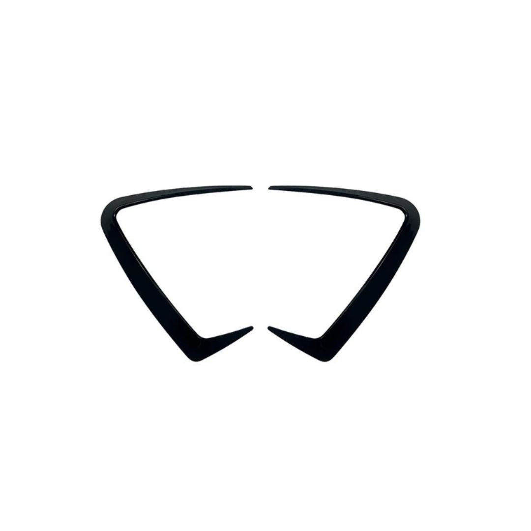 BM G45 X3 GLOSS BLACK FRONT CANARDS (non oem)