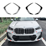 BMW X1 U11 FRONT BUMPER CANARDS - GLOSS BLACK (non oem)