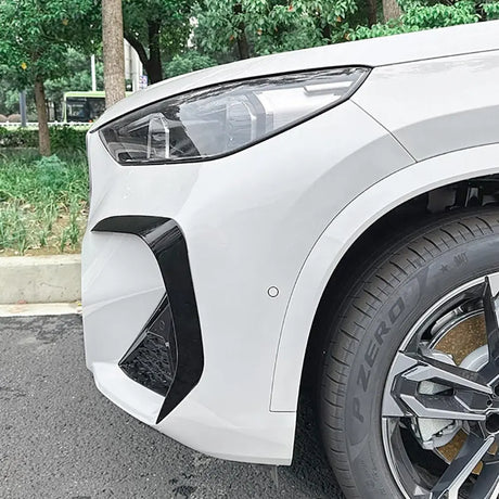 BMW X1 U11 FRONT BUMPER CANARDS - GLOSS BLACK (non oem)