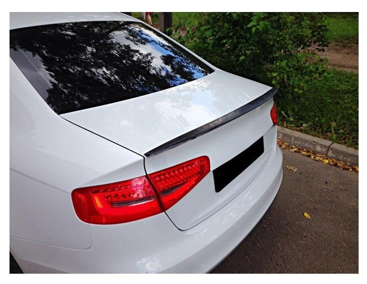 AUDI A4/S4 B8 GLOSS BLACK BOOT SPOILER (non oem)