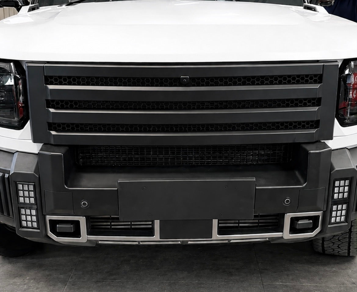 JETOUR T2 DEFENDER STYLE GRILL - GLOSS BLACK (non oem)