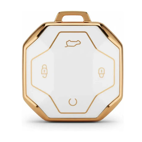 JETOUR T2 KEY CASE COVER - WHITE & GOLD (non oem)