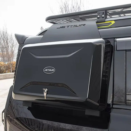 JETOUR T2 SIDE STORAGE BOX -DEFENDER STYLE - GLOSS BLACK (non oem)