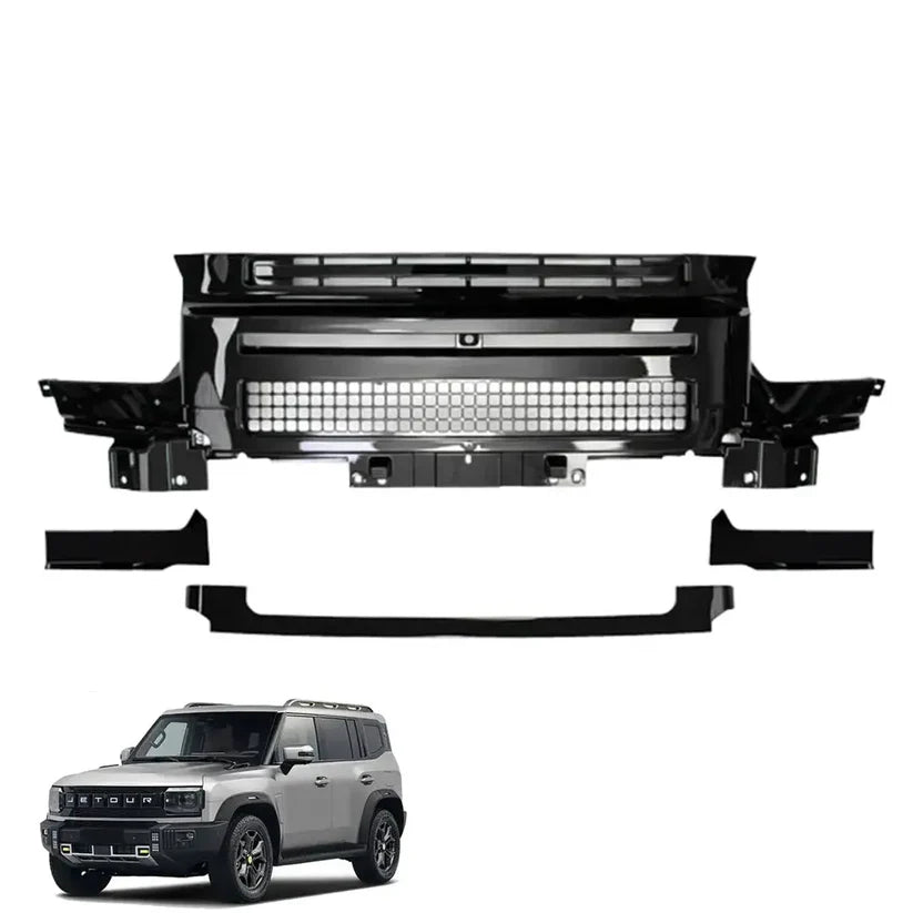 JETOUR T2 DEFENDER STYLE GRILL - GLOSS BLACK (non oem)