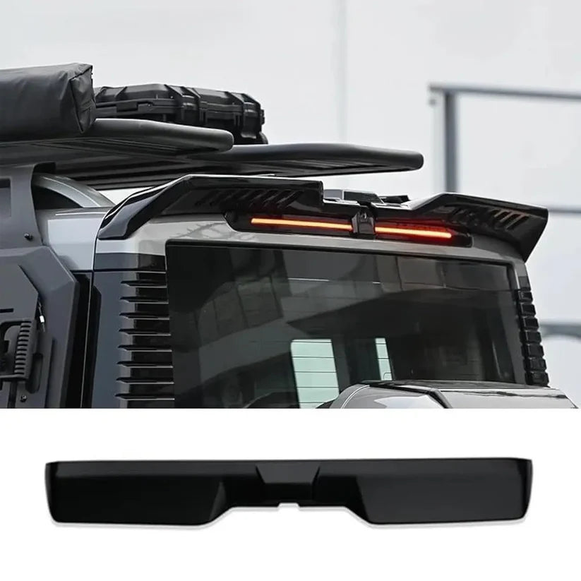 JETOUR T2 ROOF SPOILER - EXPEDITION STYLE GLOSS BLACK (non oem)