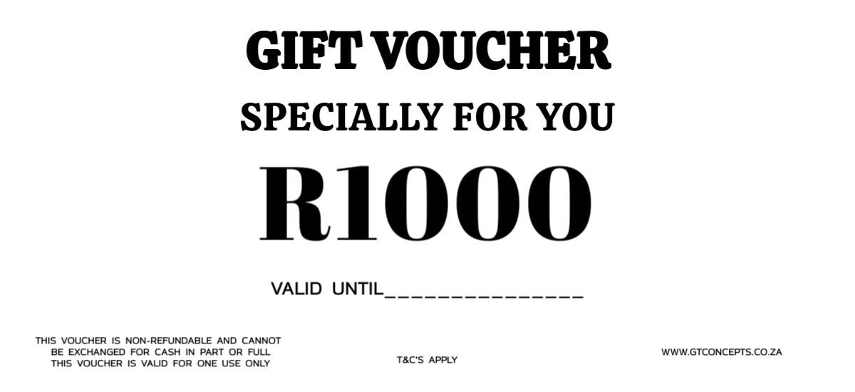 GIFT VOUCHER ESPECIALLY FOR YOU