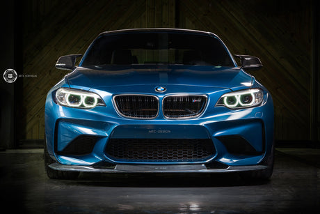 BM F87 M2 MTC STYLE CARBON FIBRE FRONT LIP  (non oem)