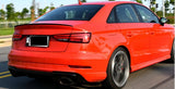 AUDI A3/S3 SEDAN SLIM GLOSS BLACK BOOT SPOILER (non oem)