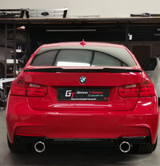BM F30/F80 M4 STYLE GLOSS BLACK BOOT SPOILER (non oem)