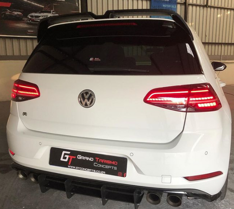 GOLF 7 GTI/7.5GTI/7R OETTINGER GLOSS BLACK ROOF SPOILER (non oem)