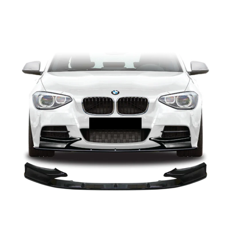 BM F20 PRE-LCI M-PERFORMANCE GLOSS BLACK FRONT LIP SPOILER (non oem)