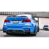 BM F30/F80 CS STYLE CARBON FIBRE BOOT SPOILER (non oem)