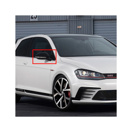 GOLF 7 GLOSS BLACK MIRROR COVERS (non oem)