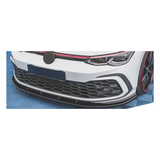GOLF 8 GTI MAXTON STYLE GLOSS BLACK FRONT LIP SPOILER (non oem)