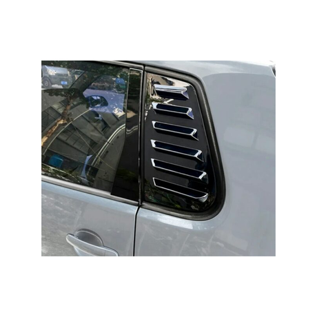 POLO VIVO 9N3 GLOSS BLACK WINDOW LOUVERS (non oem)