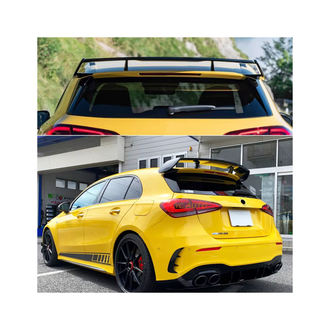 MERC W177 AMG ROOF SPOILER GLOSS BLACK (non oem)