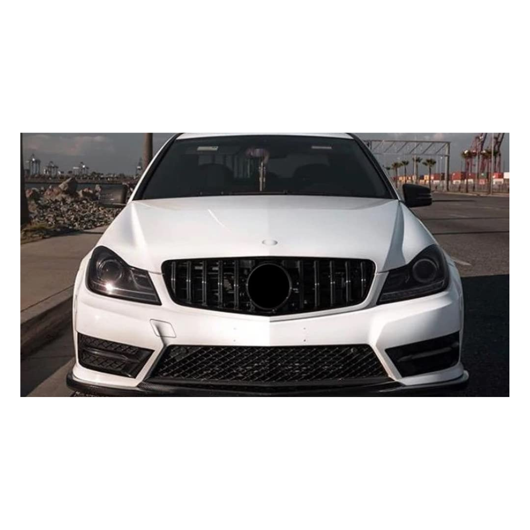 MERC W204 GLOSS BLACK GT GRILL (non oem)