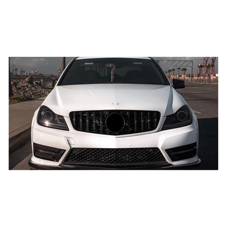 MERC W204 GLOSS BLACK GT GRILL (non oem)