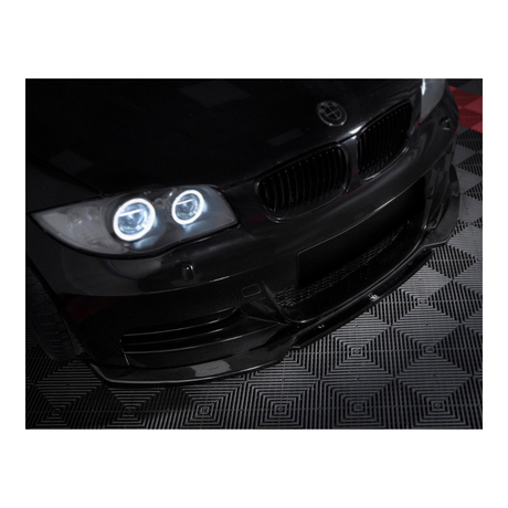 BM E82 MAXTON STYLE 4 PIECE GLOSS BLACK  FRONT LIP SPOILER  (non oem)