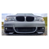 BM E82 M-PERFORMANCE 4PC GLOSS BLACK FRONT LIP (non oem)